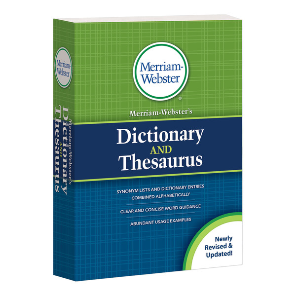 Merriam Webster Merriam Websters Dictionary And Thesaurus Trade Paperback 2020 9780877797425 5664